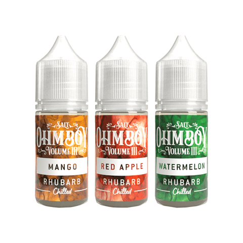 20mg Ohm Boy Volume III 10ml Nic Salt (50VG/50PG) - The Hemp Wellness Centre
