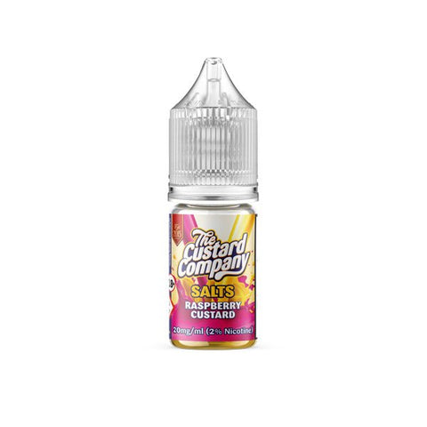 20mg The Custard Company Flavoured Nic Salt 10ml (50VG/50PG) - The Hemp Wellness Centre