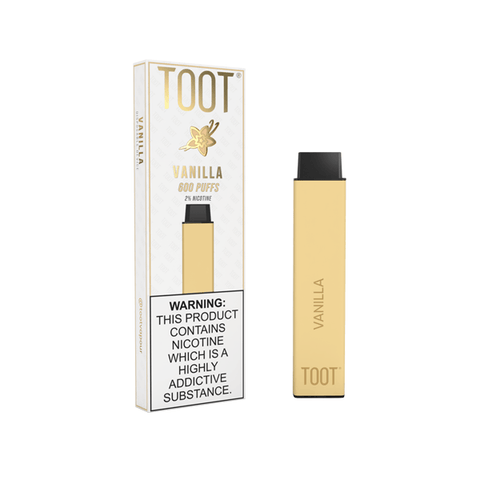 20mg TOOT Bar Disposable Vape Device 600 Puffs - The Hemp Wellness Centre
