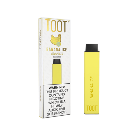 20mg TOOT Bar Disposable Vape Device 600 Puffs - The Hemp Wellness Centre