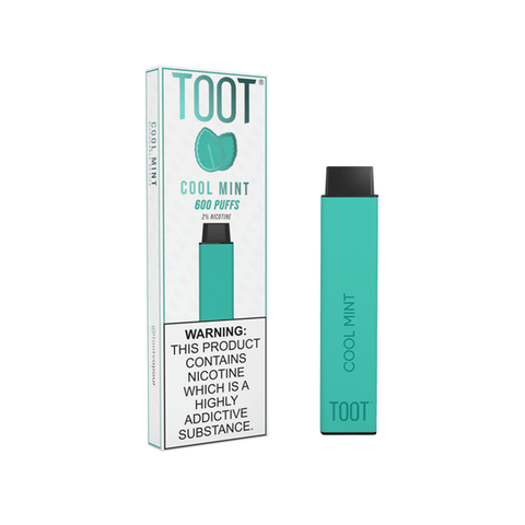 20mg TOOT Bar Disposable Vape Device 600 Puffs - The Hemp Wellness Centre