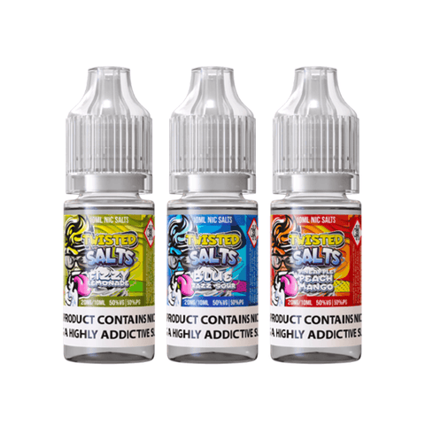 20mg Twisted Salts 10ml Nic Salt (50VG/50PG) - The Hemp Wellness Centre