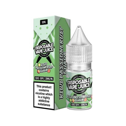 20mg Vape Heaven Disposable Vape Juice 10ml Nic Salts (50VG/50PG) - The Hemp Wellness Centre
