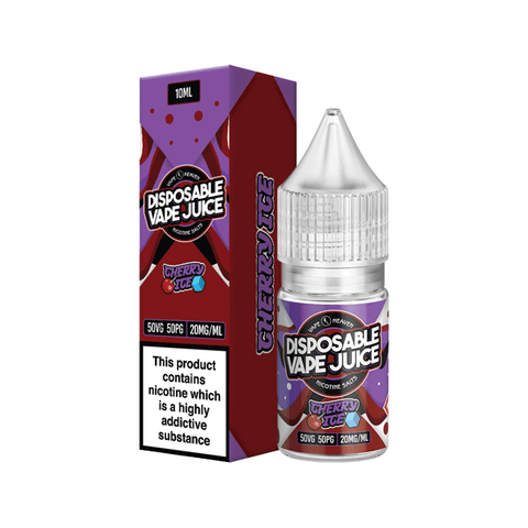 20mg Vape Heaven Disposable Vape Juice 10ml Nic Salts (50VG/50PG) - The Hemp Wellness Centre