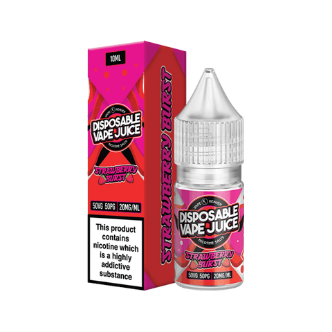 20mg Vape Heaven Disposable Vape Juice 10ml Nic Salts (50VG/50PG) - The Hemp Wellness Centre