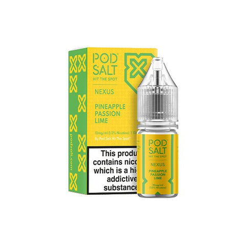 5mg Pod Salt Nexus 10ml Nic Salt (50VG/50PG) - The Hemp Wellness Centre