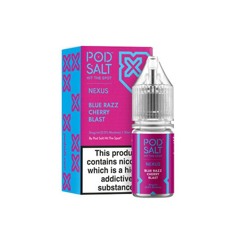 5mg Pod Salt Nexus 10ml Nic Salt (50VG/50PG) - The Hemp Wellness Centre