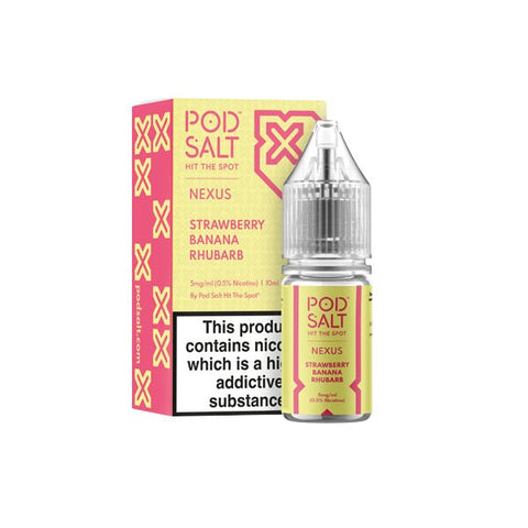 5mg Pod Salt Nexus 10ml Nic Salt (50VG/50PG) - The Hemp Wellness Centre