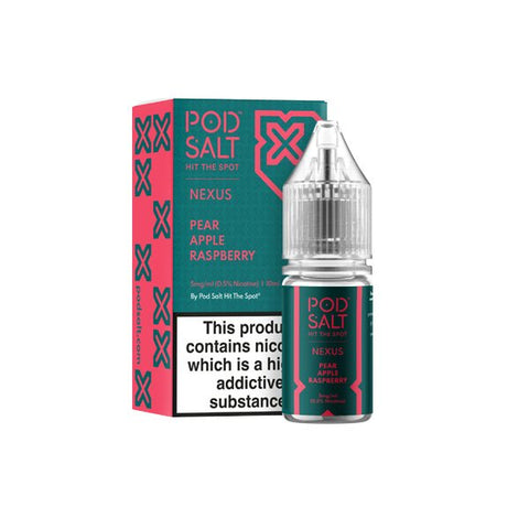 5mg Pod Salt Nexus 10ml Nic Salt (50VG/50PG) - The Hemp Wellness Centre
