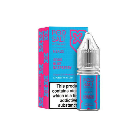 5mg Pod Salt Nexus 10ml Nic Salt (50VG/50PG) - The Hemp Wellness Centre