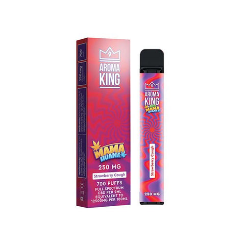 Aroma King Mama Huana 250mg CBD Disposable Vape Device 700 Puffs - The Hemp Wellness Centre