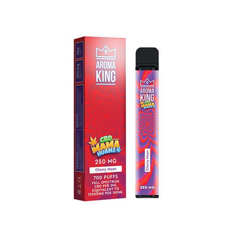 Aroma King Mama Huana 250mg CBD Disposable Vape Device 700 Puffs - The Hemp Wellness Centre
