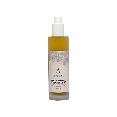 Ascend Hemp + Verbena Hydrating Toner - 100ml - The Hemp Wellness Centre