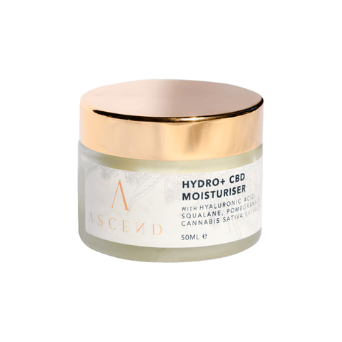 Ascend Hydro + 300mg CBD Moisturiser - 50ml - The Hemp Wellness Centre