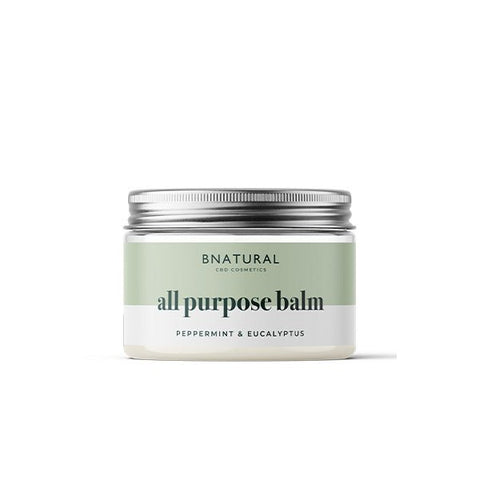 Bnatural 1000mg CBD + CBG Eucalyptus & Peppermint Balm - 50ml - THWC Ltd