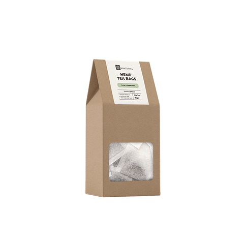 Bnatural Hemp & Peppermint 150mg CBD Tea Bags - 15 Bags - The Hemp Wellness Centre