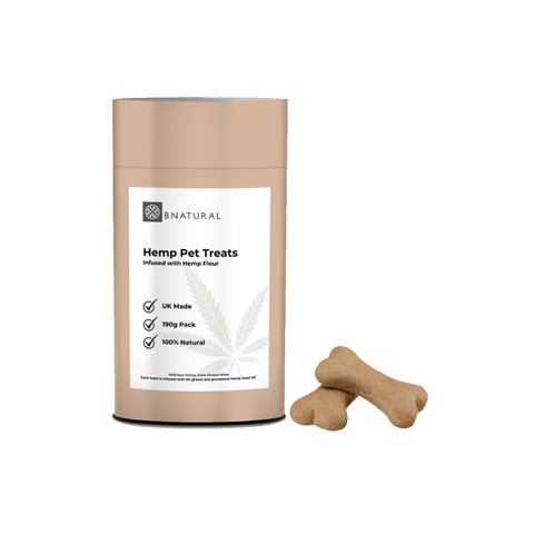Bnatural Hemp Pet Treats - 190g - The Hemp Wellness Centre