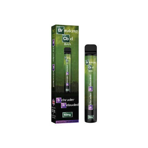 Breaking CBD Bar 150mg CBD Disposable Vape Device 600 Puffs - The Hemp Wellness Centre