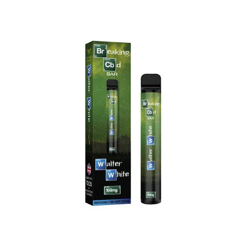 Breaking CBD Bar 150mg CBD Disposable Vape Device 600 Puffs - The Hemp Wellness Centre
