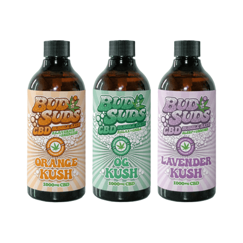 Bud Suds 1000mg CBD Bubble Bath - 300ml - The Hemp Wellness Centre