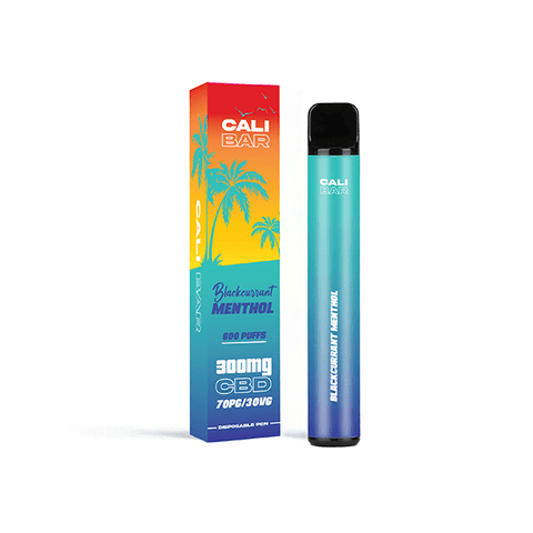 CALI BAR 300mg CBD Disposable Vape Device 600 Puffs - THWC Ltd