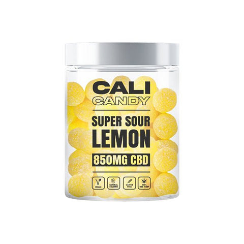 CALI CANDY 850mg Full Spectrum CBD Vegan Sweets (Small) - 10 Flavours - THWC Ltd