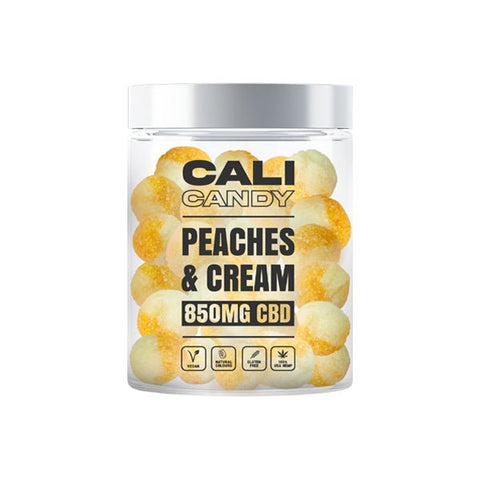 CALI CANDY 850mg Full Spectrum CBD Vegan Sweets (Small) - 10 Flavours - THWC Ltd