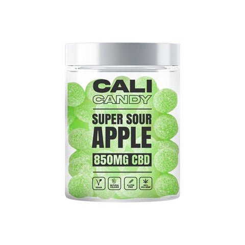 CALI CANDY 850mg Full Spectrum CBD Vegan Sweets (Small) - 10 Flavours - THWC Ltd