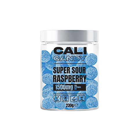 CALI CANDY MAX 1500mg Full Spectrum CBD Vegan Sweets - 10 Flavours - THWC Ltd