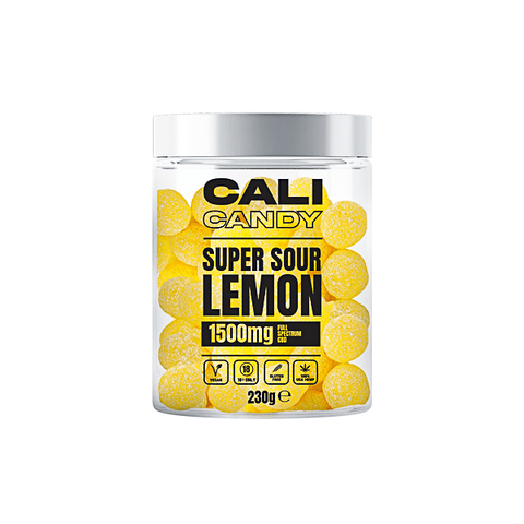 CALI CANDY MAX 1500mg Full Spectrum CBD Vegan Sweets - 10 Flavours - THWC Ltd