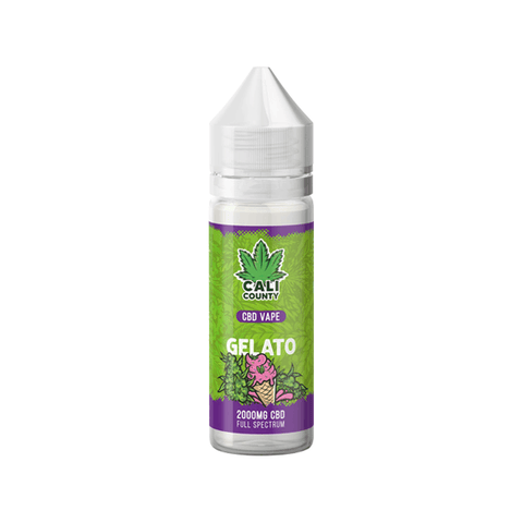 Cali County 2000mg Full Spectrum CBD E-liquid 50ml (60PG/40VG) - The Hemp Wellness Centre