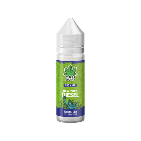 Cali County 2000mg Full Spectrum CBD E-liquid 50ml (60PG/40VG) - The Hemp Wellness Centre
