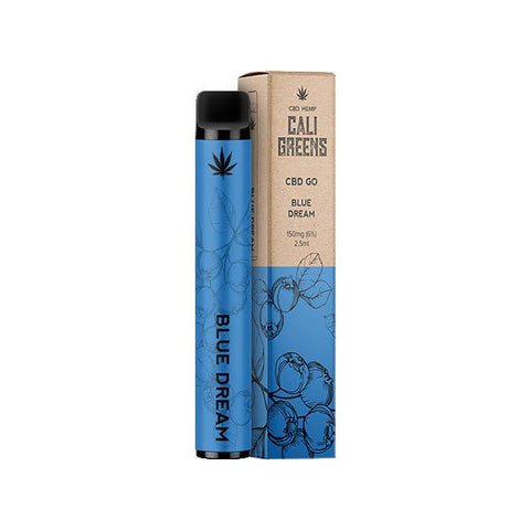 Cali Greens CBD GO 150mg CBD Disposable Vape Pen 400 Puffs - The Hemp Wellness Centre