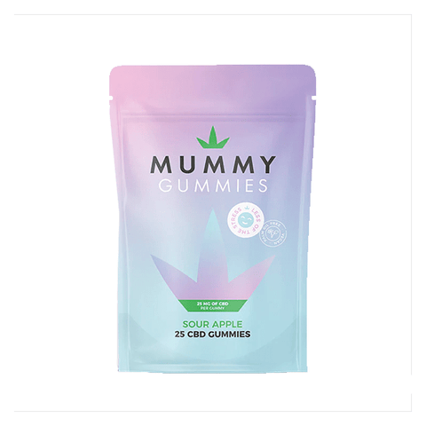 Canax 625mg CBD Mummy Gummies - Sour Apple - THWC Ltd