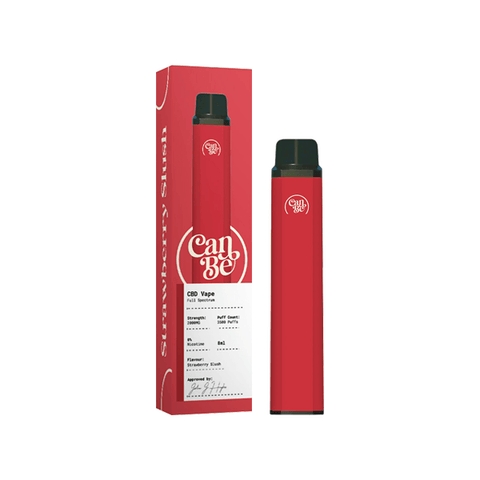CanBe 2000mg CBD Disposable Vape Device 3500 Puffs - The Hemp Wellness Centre