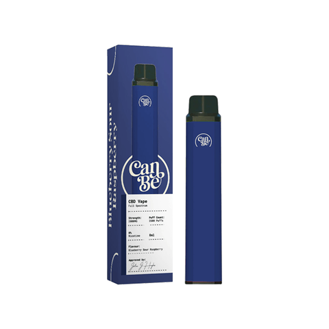 CanBe 2000mg CBD Disposable Vape Device 3500 Puffs - The Hemp Wellness Centre