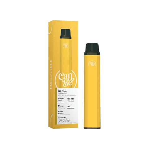 CanBe 2000mg CBD Disposable Vape Device 3500 Puffs - The Hemp Wellness Centre