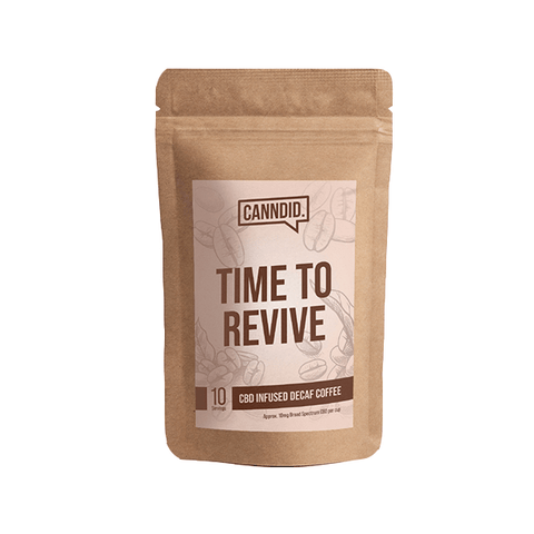 Canndid 100mg CBD Infused Decaf Coffee - 100g - The Hemp Wellness Centre