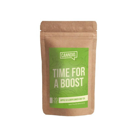 Canndid 200mg CBD Apple Elderflower Tea Bags - 20 Bags - The Hemp Wellness Centre
