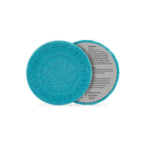 CBD Brothers 100mg CBD Muscle Bath Bomb - 100g - The Hemp Wellness Centre