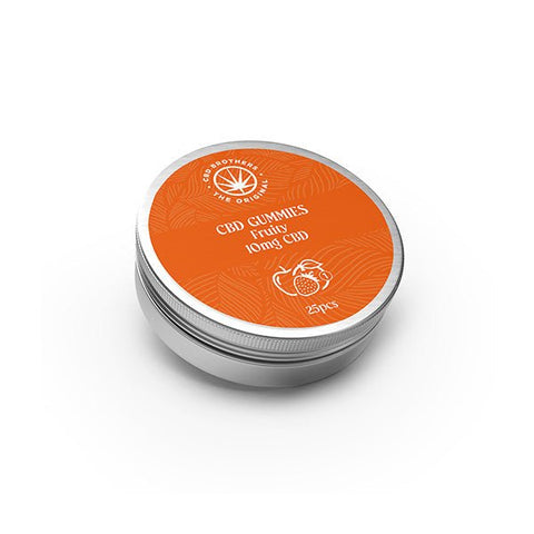 CBD Brothers 10mg CBD Fruity Gummies - 25 Pcs - The Hemp Wellness Centre