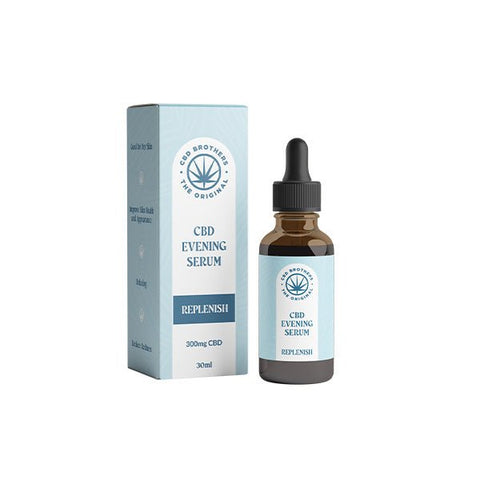 CBD Brothers 300mg CBD Evening Replenish Serum - 30ml - The Hemp Wellness Centre