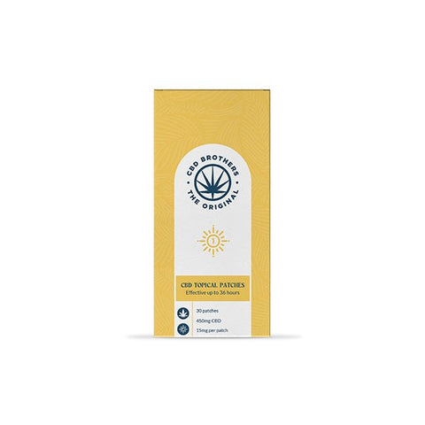 CBD Brothers 450mg CBD Topical Patches - 30 Patches - The Hemp Wellness Centre