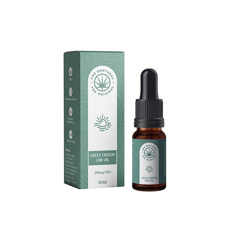 CBD Brothers Green Edition 280mg CBD Oil - 10ml - The Hemp Wellness Centre