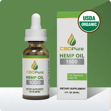 CBD Pure 1000mg - 60ml - FULL SPECTRUM - THWC Ltd