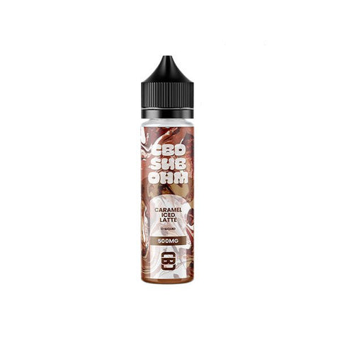 CBD Sub Ohm 500mg CBD E-liquid 50ml (70VG/30PG) - The Hemp Wellness Centre