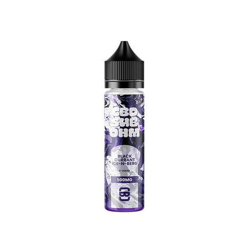 CBD Sub Ohm 500mg CBD E-liquid 50ml (70VG/30PG) - The Hemp Wellness Centre