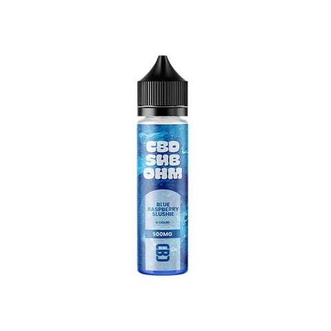 CBD Sub Ohm 500mg CBD E-liquid 50ml (70VG/30PG) - The Hemp Wellness Centre