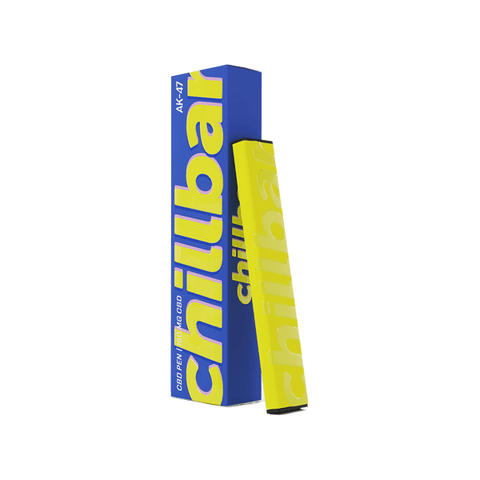 Chillbar 150mg CBD Disposable Vape Device 300 Puffs - The Hemp Wellness Centre
