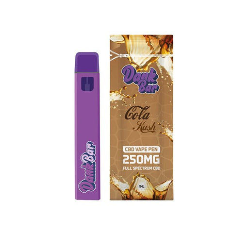 Dank Bar 250mg Full Spectrum CBD Vape Disposable by Purple Dank - 12 flavours - The Hemp Wellness Centre